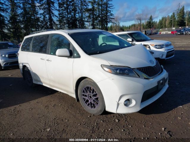 TOYOTA SIENNA 2017 5tdxz3dc2hs797743