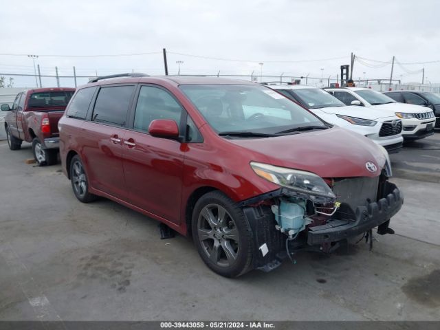 TOYOTA SIENNA 2017 5tdxz3dc2hs830188