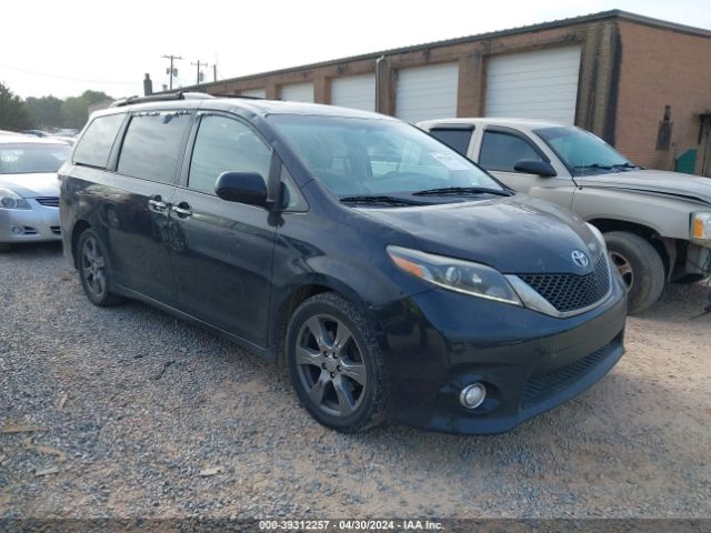 TOYOTA SIENNA 2017 5tdxz3dc2hs830403