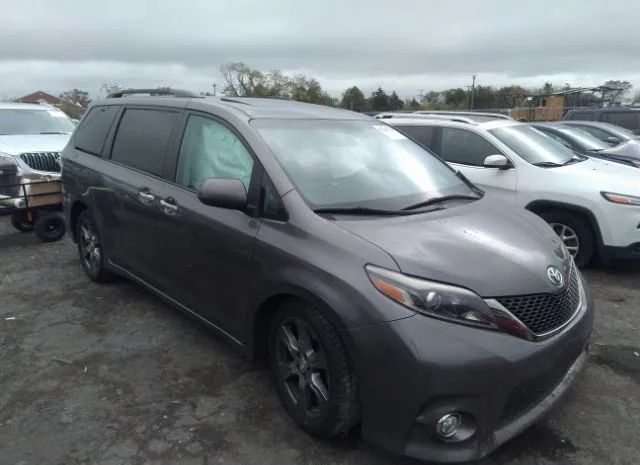 TOYOTA SIENNA 2017 5tdxz3dc2hs831910