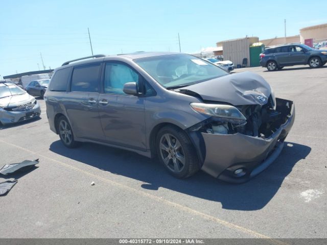 TOYOTA SIENNA 2017 5tdxz3dc2hs839263