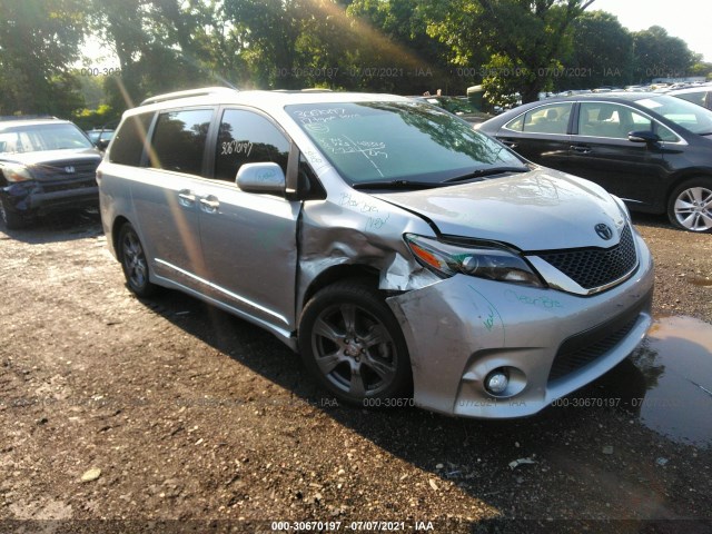 TOYOTA SIENNA 2017 5tdxz3dc2hs845189