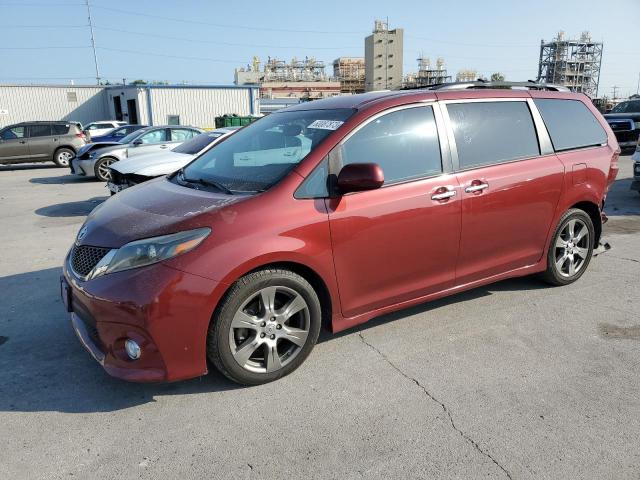 TOYOTA SIENNA SE 2017 5tdxz3dc2hs846259