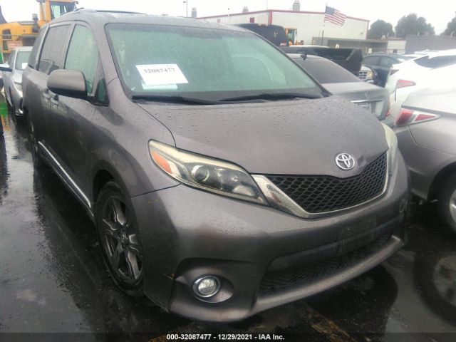 TOYOTA SIENNA 2017 5tdxz3dc4hs779261