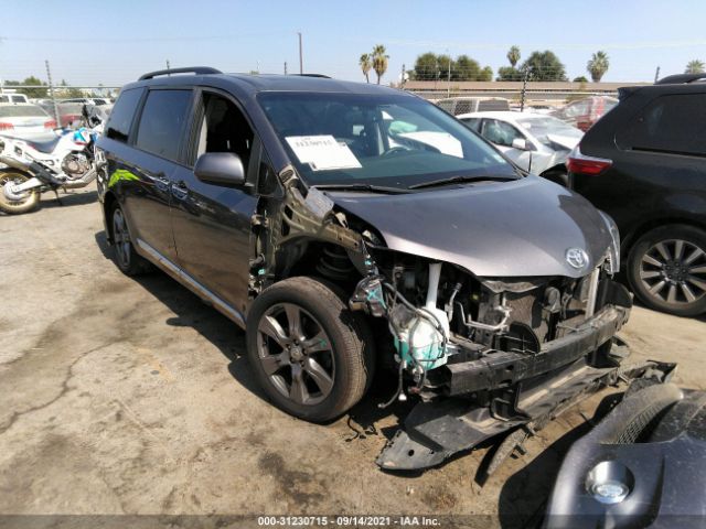 TOYOTA SIENNA 2017 5tdxz3dc4hs876556