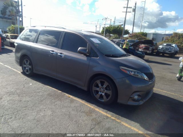 TOYOTA SIENNA 2017 5tdxz3dc5hs772772