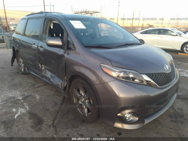 TOYOTA SIENNA 2017 5tdxz3dc5hs787661