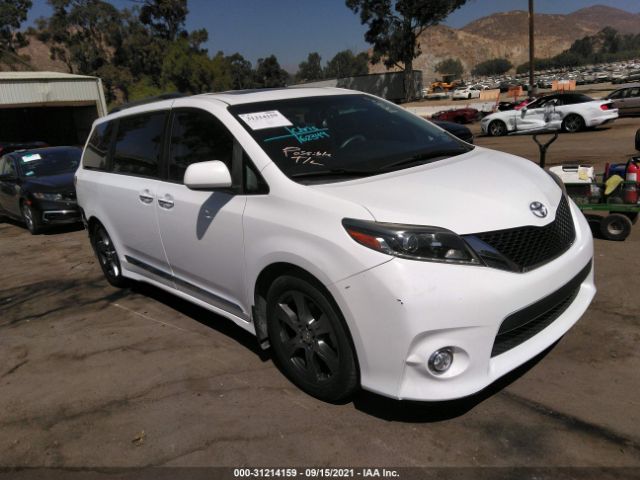 TOYOTA SIENNA 2017 5tdxz3dc5hs791094