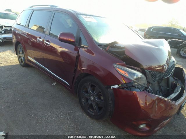 TOYOTA SIENNA 2017 5tdxz3dc6hs770951