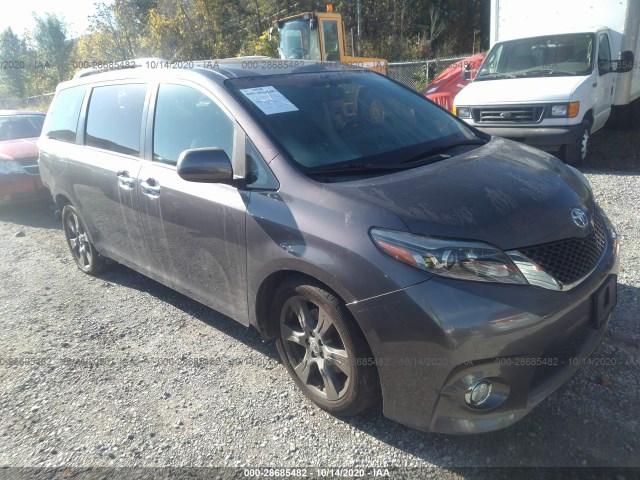 TOYOTA SIENNA 2017 5tdxz3dc6hs776703