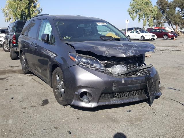 TOYOTA SIENNA SE 2017 5tdxz3dc6hs793484