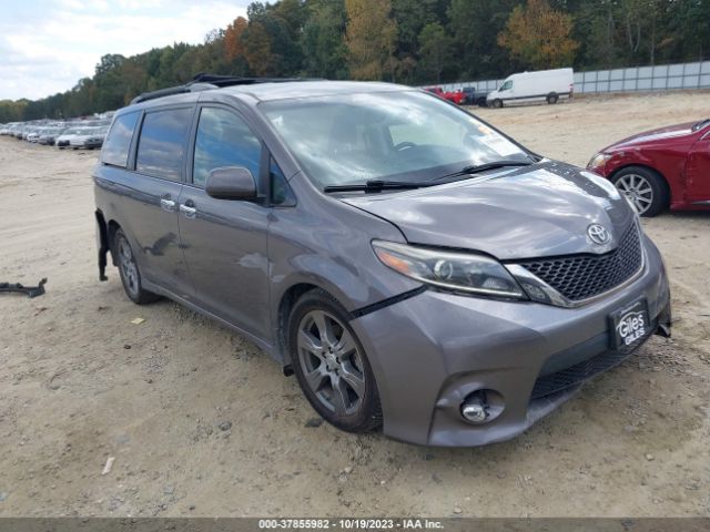 TOYOTA SIENNA 2017 5tdxz3dc6hs818531