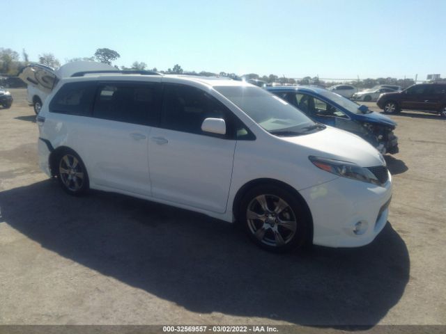 TOYOTA SIENNA 2017 5tdxz3dc6hs822398