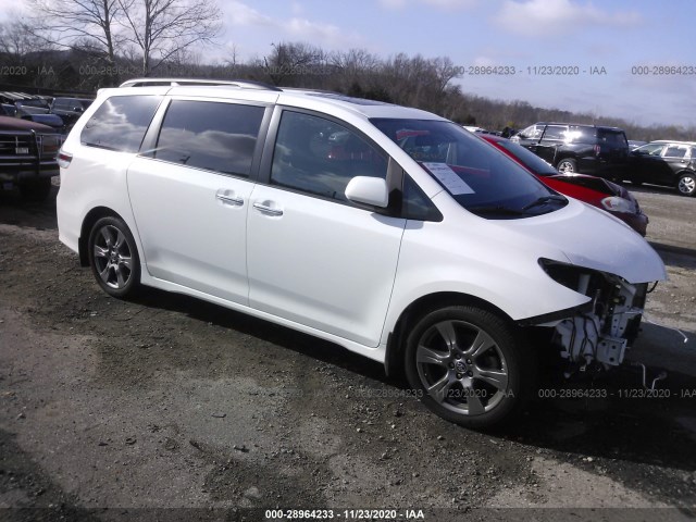 TOYOTA SIENNA 2018 5tdxz3dc6js921583