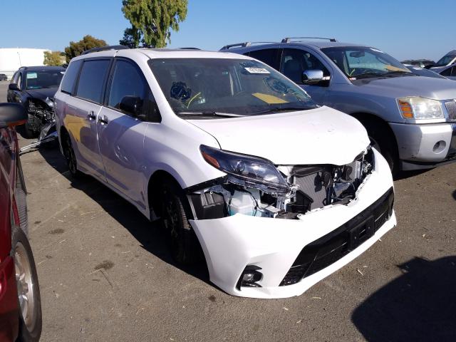 TOYOTA SIENNA SE 2020 5tdxz3dc6ls038375