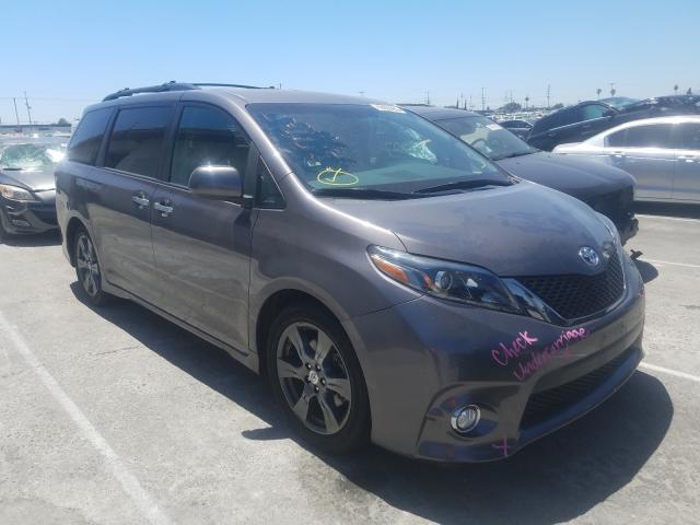 TOYOTA SIENNA SE 2017 5tdxz3dc7hs777889