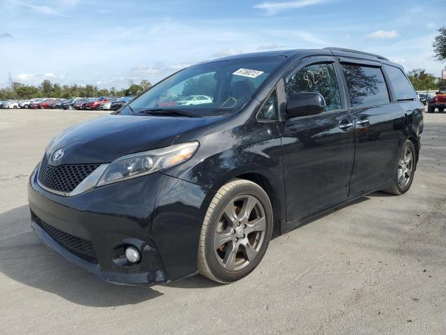 TOYOTA SIENNA SE 2017 5tdxz3dc7hs785359