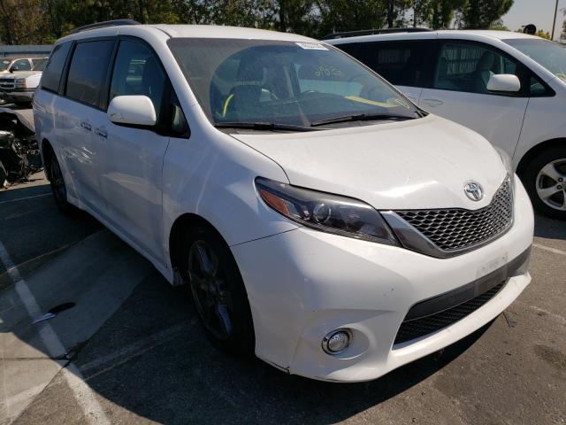 TOYOTA SIENNA SE 2017 5tdxz3dc7hs870833