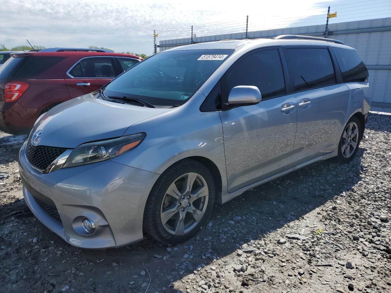 TOYOTA SIENNA 2017 5tdxz3dc7hs880049