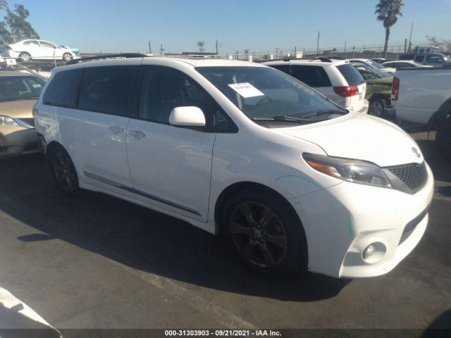 TOYOTA SIENNA 2017 5tdxz3dc7hs881217