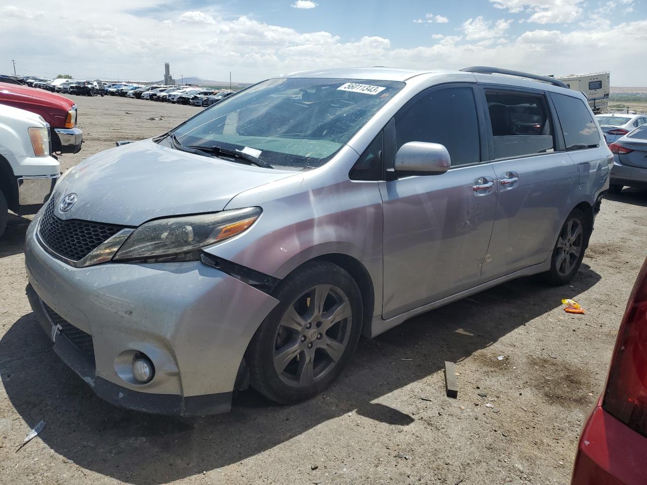 TOYOTA SIENNA 2017 5tdxz3dc8hs771972