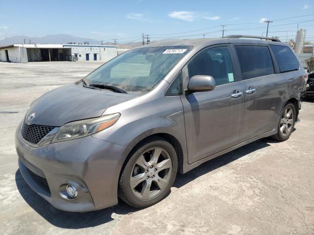 TOYOTA SIENNA SE 2017 5tdxz3dc8hs789050