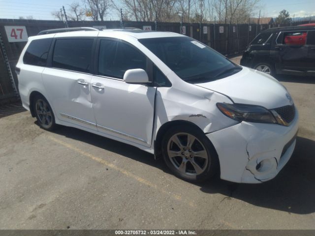 TOYOTA SIENNA 2017 5tdxz3dc8hs861736