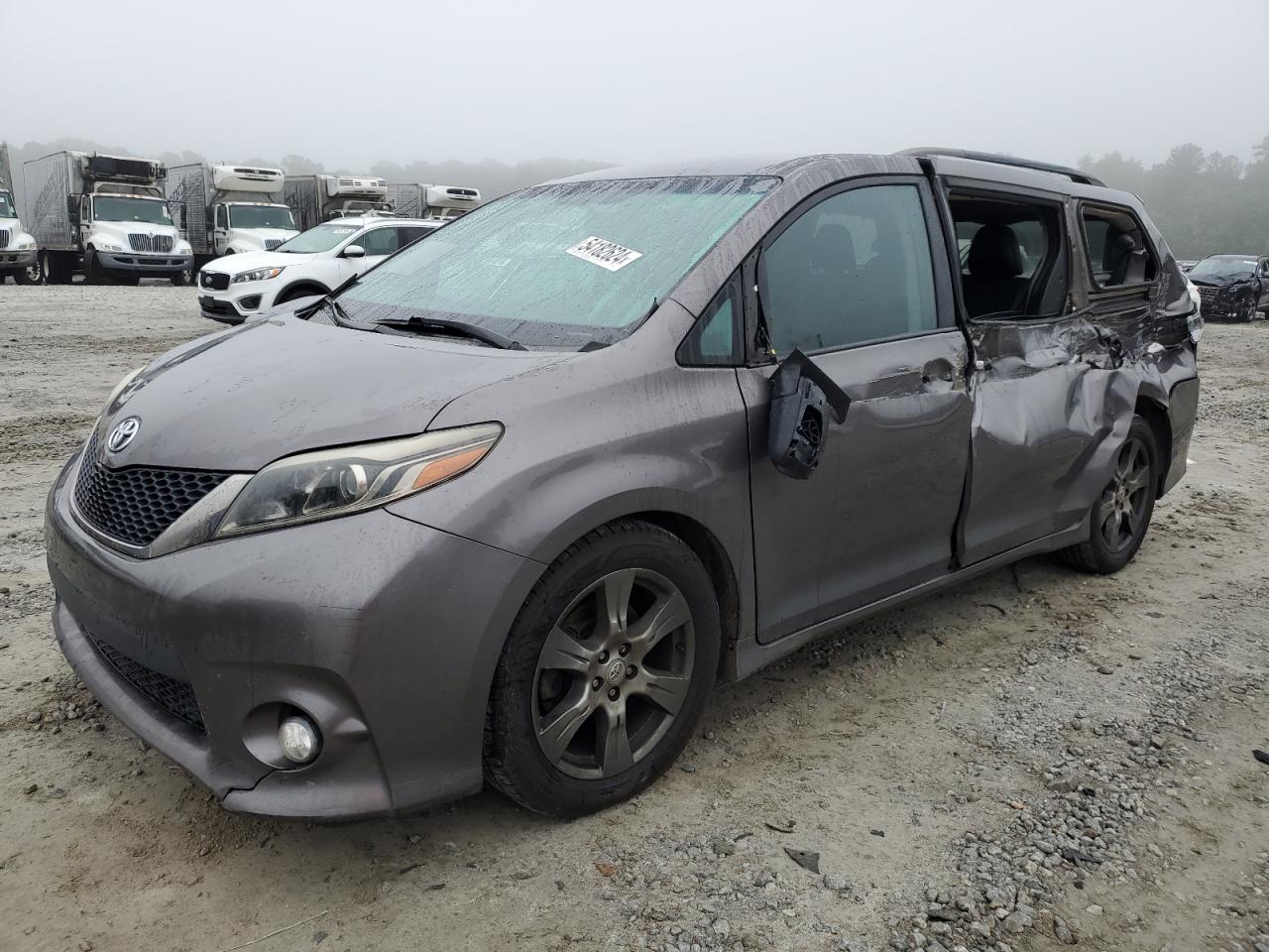 TOYOTA SIENNA 2017 5tdxz3dcxhs776168