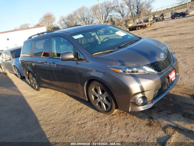 TOYOTA SIENNA 2017 5tdxz3dcxhs790118