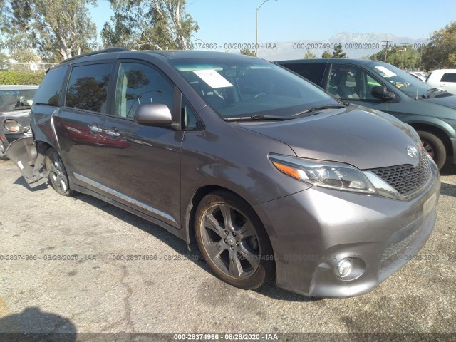 TOYOTA SIENNA 2017 5tdxz3dcxhs806916