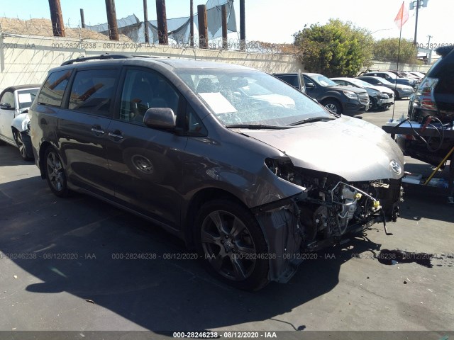 TOYOTA SIENNA 2017 5tdxz3dcxhs824896