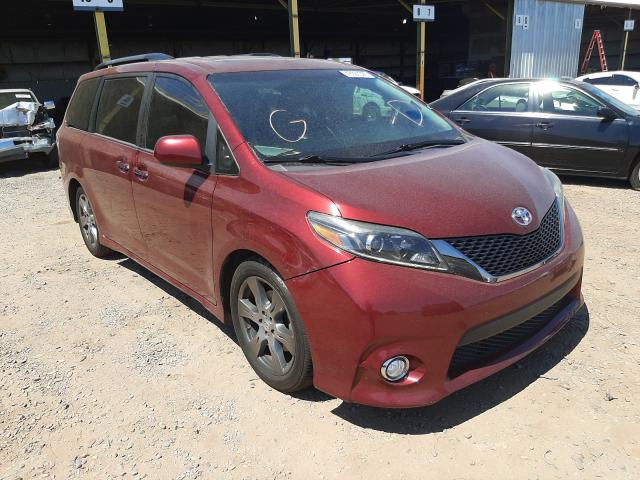 TOYOTA SIENNA SE 2017 5tdxz3dcxhs838748