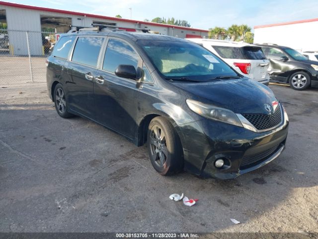 TOYOTA SIENNA 2017 5tdxz3dcxhs847014