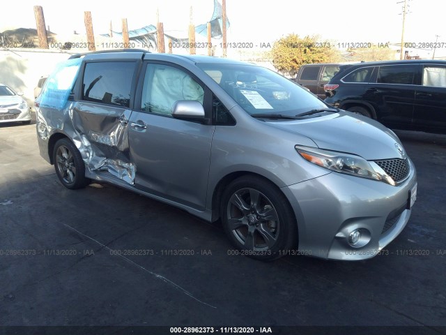 TOYOTA SIENNA 2017 5tdxz3dcxhs852066