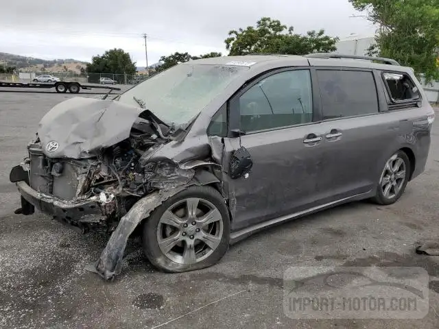 TOYOTA SIENNA 2017 5tdxz3dcxhs864590