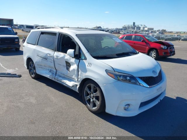 TOYOTA SIENNA 2017 5tdxz3dcxhs877839