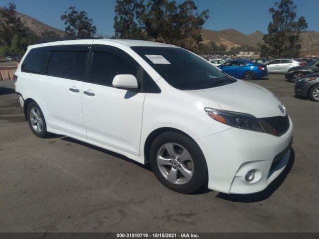 TOYOTA SIENNA 2017 5tdxz3dcxhs881082