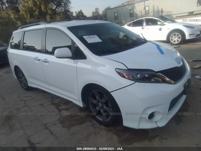 TOYOTA SIENNA 2017 5tdxz3dcxhs897556