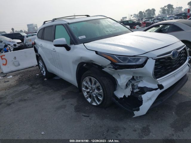 TOYOTA HIGHLANDER 2023 5tdyarah6ps519408