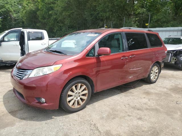 TOYOTA SIENNA XLE 2011 5tdyk3dc0bs058290