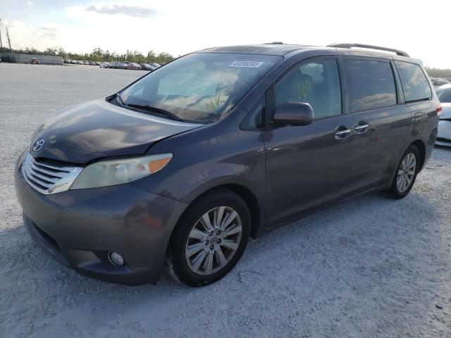 TOYOTA SIENNA XLE 2012 5tdyk3dc0cs238533