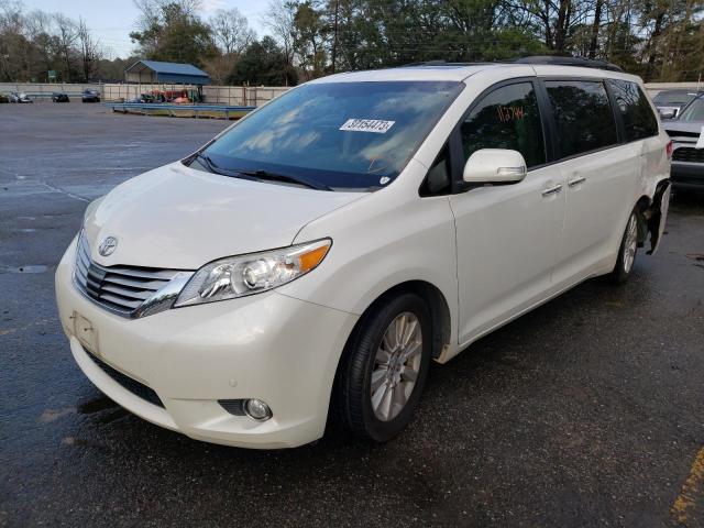 TOYOTA SIENNA XLE 2014 5tdyk3dc0es426665