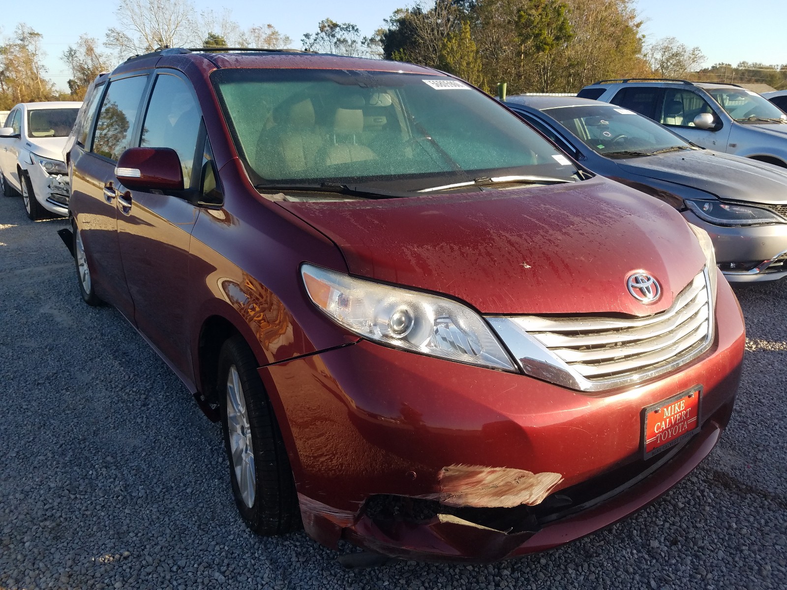 TOYOTA SIENNA XLE 2014 5tdyk3dc0es482864