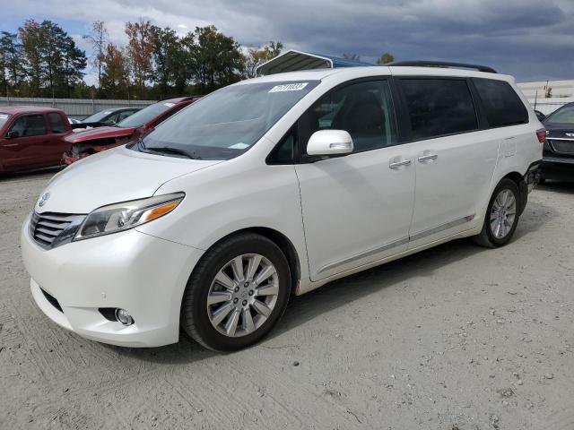 TOYOTA SIENNA XLE 2015 5tdyk3dc0fs550484