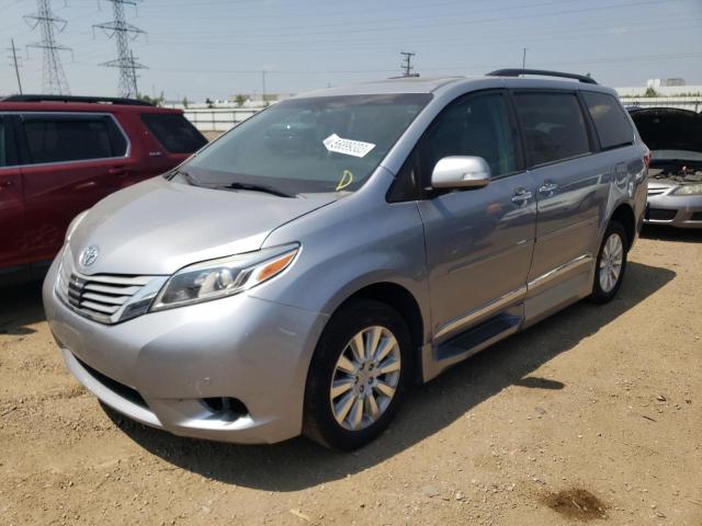 TOYOTA SIENNA XLE 2015 5tdyk3dc0fs646633