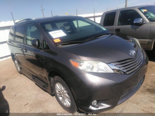 TOYOTA SIENNA 2016 5tdyk3dc0gs696885