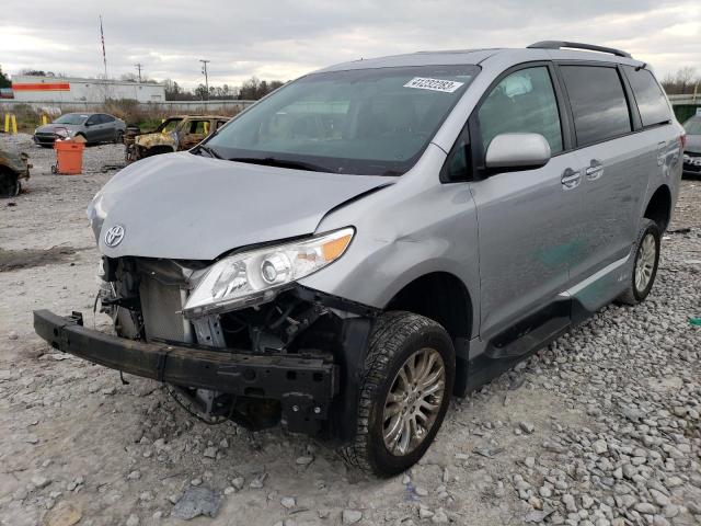 TOYOTA SIENNA XLE 2016 5tdyk3dc0gs704516