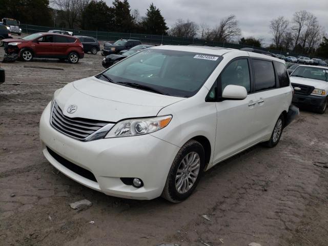 TOYOTA SIENNA XLE 2016 5tdyk3dc0gs726712