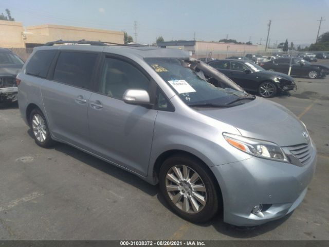 TOYOTA SIENNA 2016 5tdyk3dc0gs728654