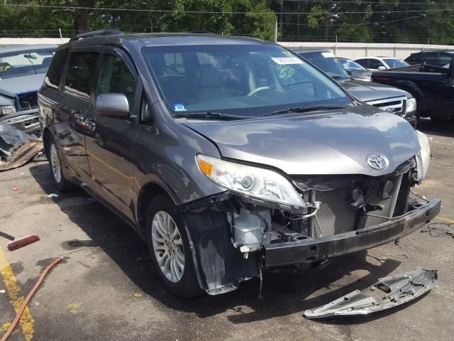 TOYOTA SIENNA XLE 2012 5tdyk3dc1cs186720